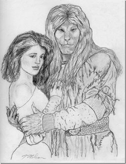 Vincent and Catherine by Theresa M