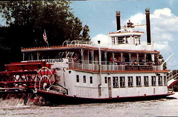 paddle wheel riverboat
