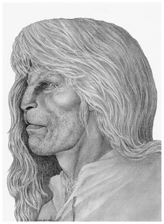 Vincent side portrait