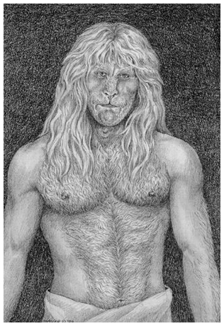 Vincent in towel