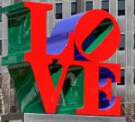 LOVE sculpture